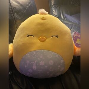 Squishmallows Yellow Chick Plush Toy - Aimee